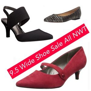 Hard To Find 9.5 Wide Size! All NWT!